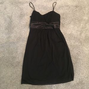 Staple little black flowy dress